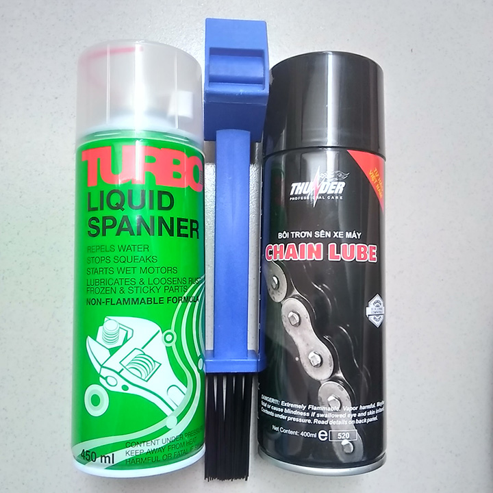 BỘ CHĂM SÓC VÀ BẢO DƯỠNG SÊN TURBO, CHÀ SÊN, THUNDER 400