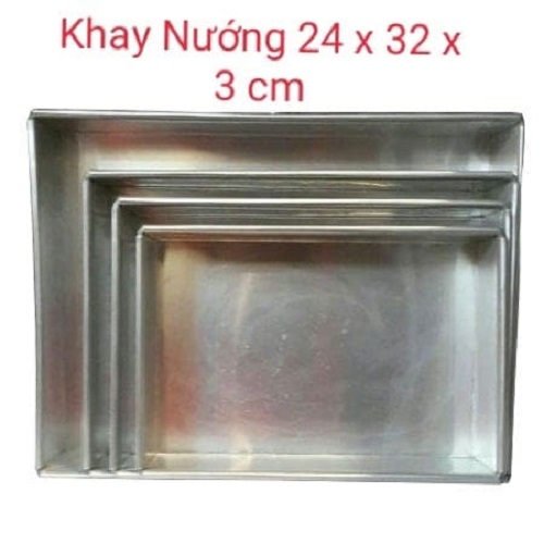 Khay nhôm gia công chữ nhật/ khay bông lan cuộn 243 cm
