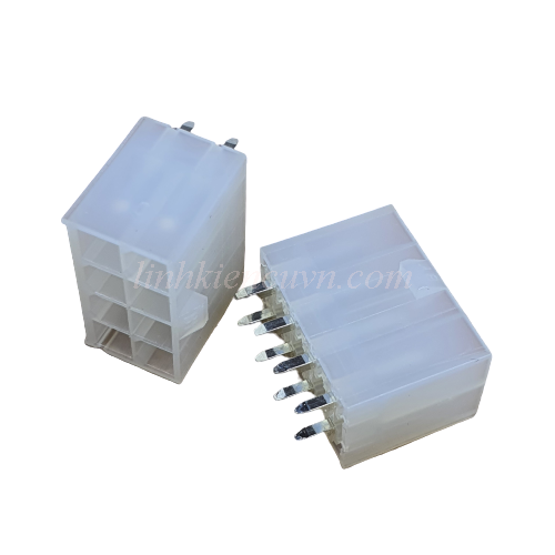 Jack 4px2 5557 4.2mm đực thẳng