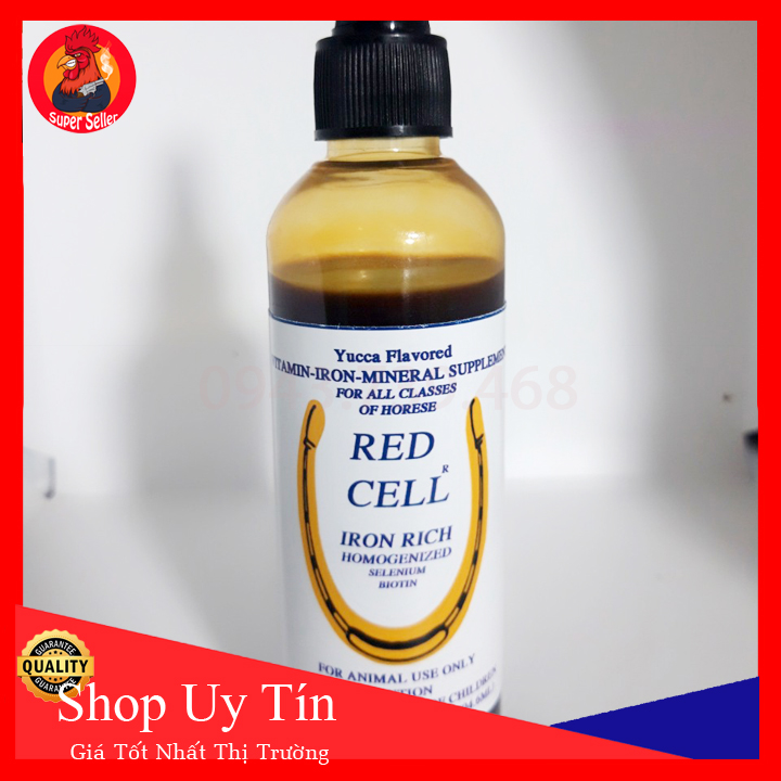 Red Cell Chai 100ml-Dinh Dưỡng Nuôi Gà Đá Cao Cấp Của Mỹ