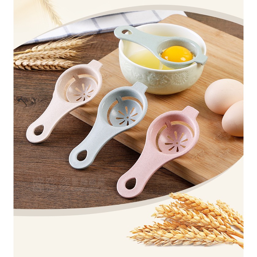 Combo 10 DỤNG CỤ TÁCH LÒNG ĐỎ TRỨNG LÚA MẠCH