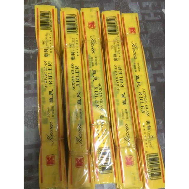 5 Thước kẻ khắc 20cm - khách sỉ ib