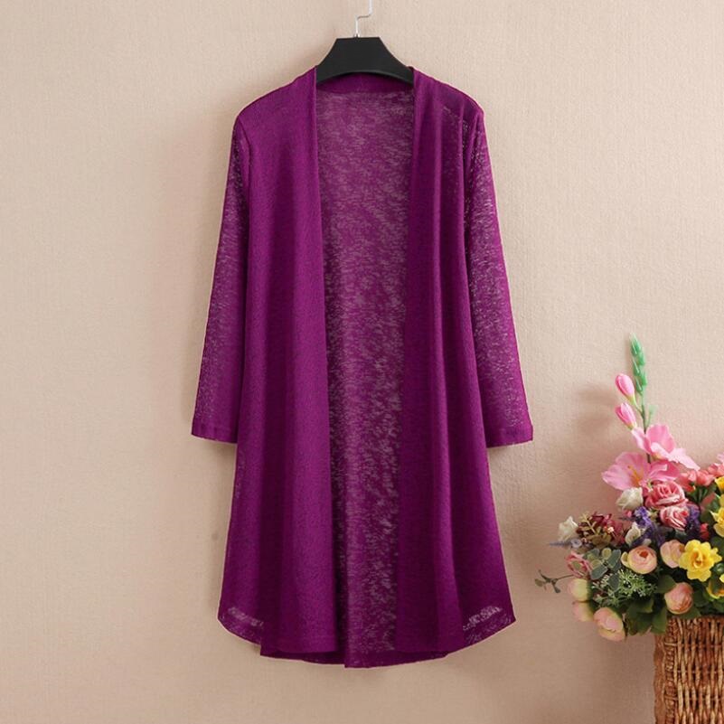 Áo khoác cardigan form dài, sang trọng