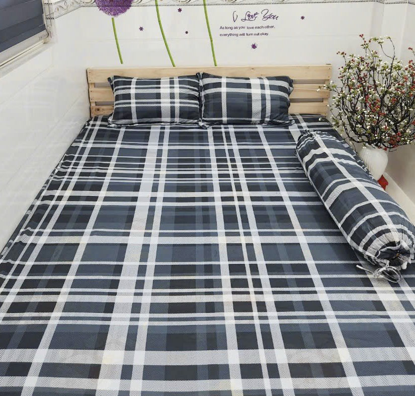 Ga giường thun lạnh trải nệm 1m6x2m 2t