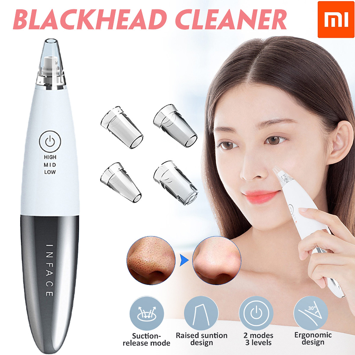 Máy hút mụn đầu đen inFace MS7000