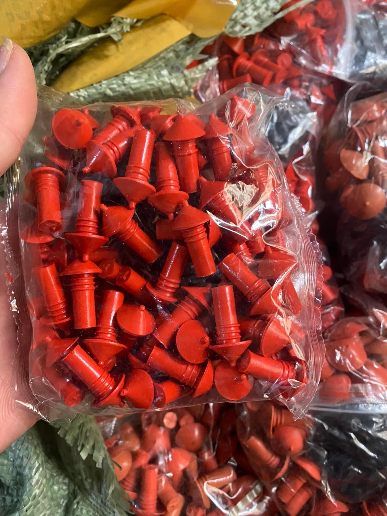 Đạn vá xe không săm ( vá nấm) đầu to , đầu bé ( gói khoảng 80 - 100 cái )