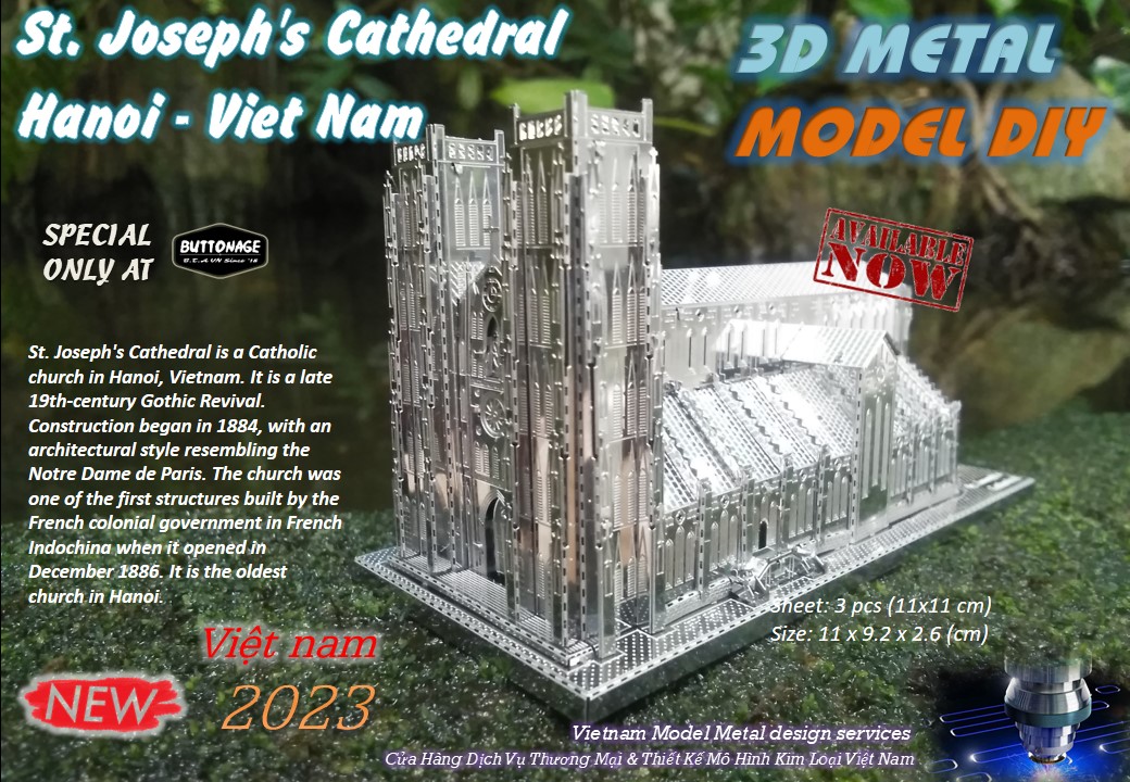 Mô hình thánh đường nhà thờ