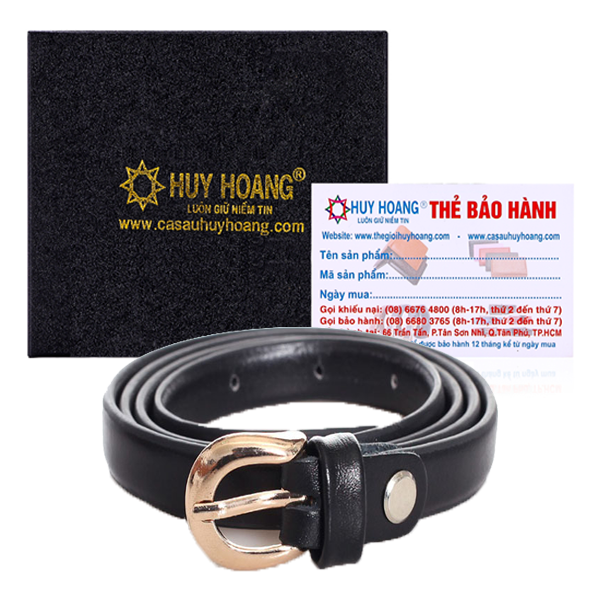 HK5110-female belts glorious cowhide 1,5p Black