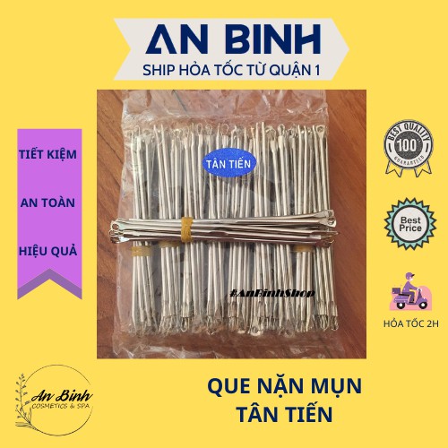 (Q1-HCM) Que nặn mụn Tân Tiến (Bó 100 cây)