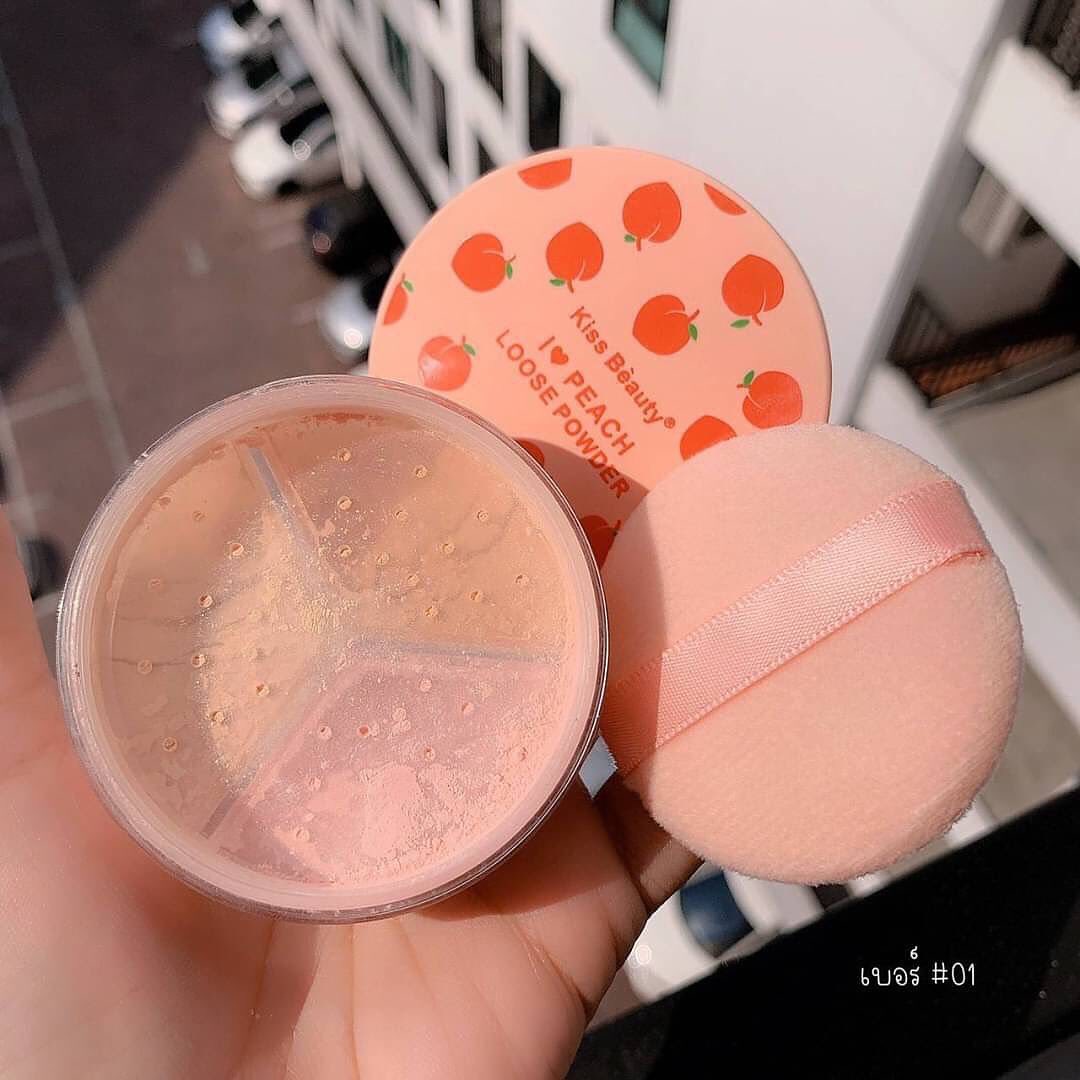Phấn phủ dạng bột KISS BEAUTY