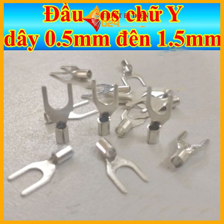 Đầu cos Y trần SNB 5.5-6 sử dụng cho cáp 4-6mm² (50 cái )