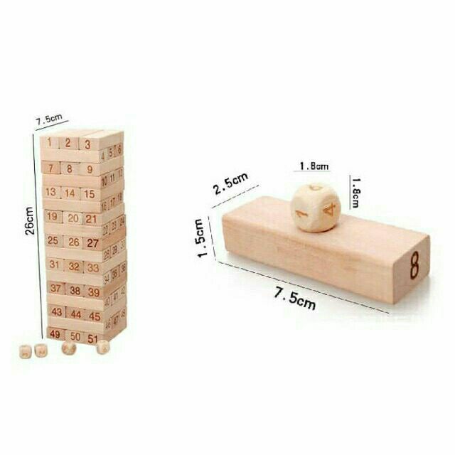 [HCM]Đồ Chơi Rút Gỗ Loại Lớn