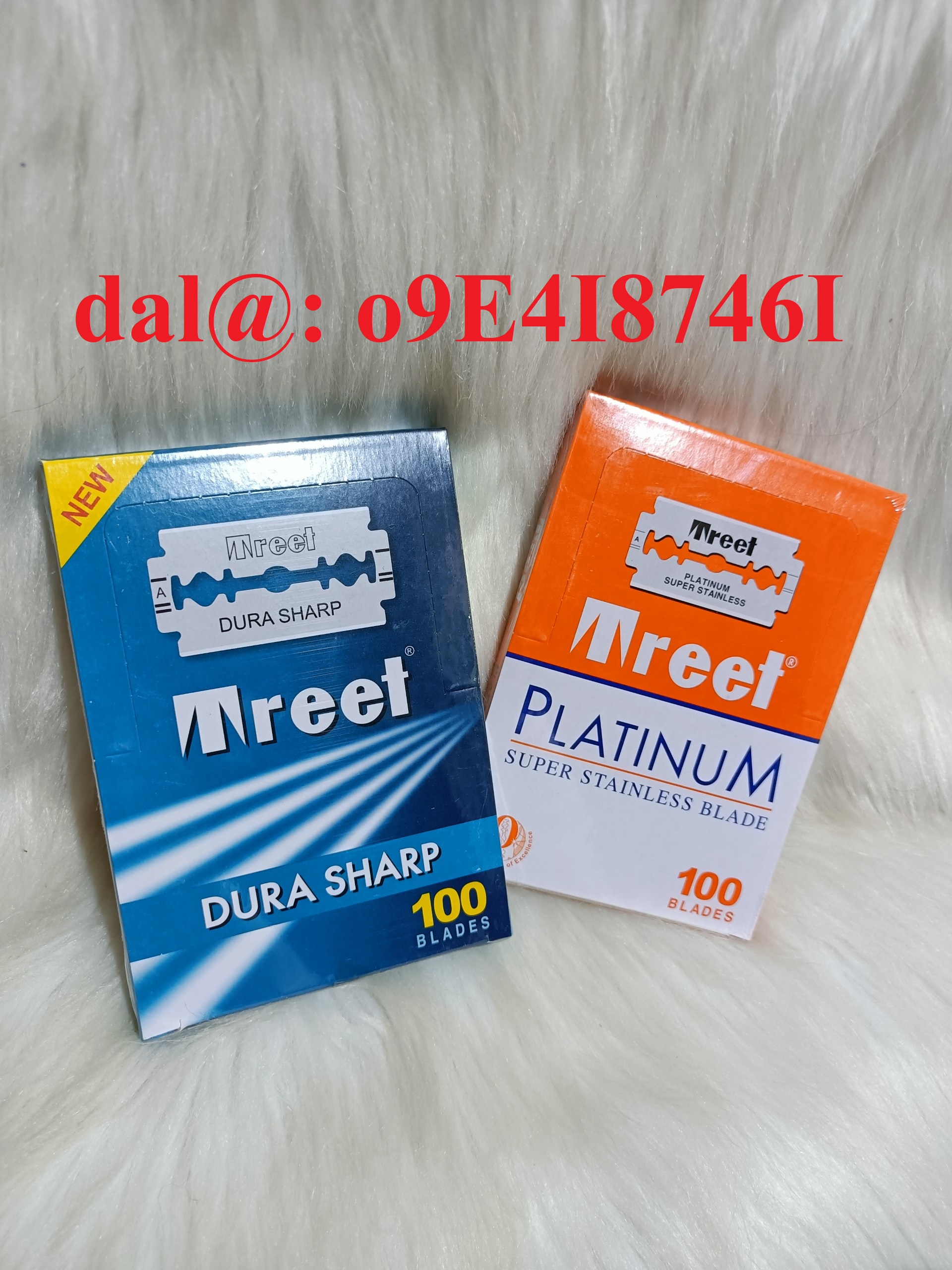 Lưỡi lam Treet hộp 100 lưỡi