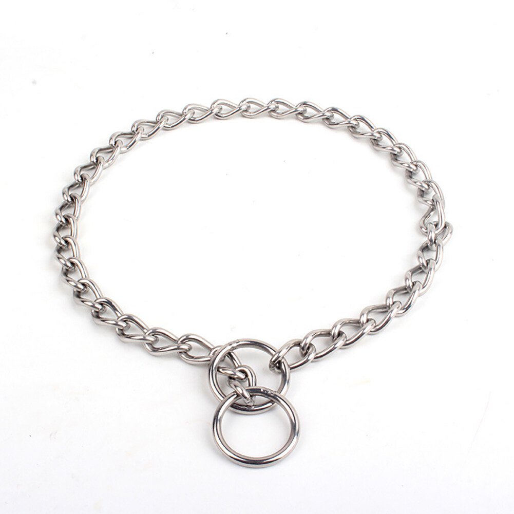 Vòng cổ inox đơn cho chó, mèo, siêu bền, siêu chắc