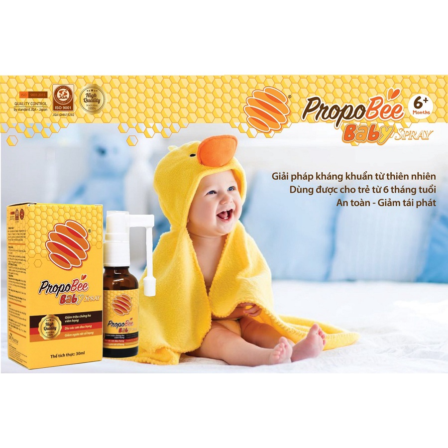 XỊT HỌNG KEO ONG PROPOBEE 30ML