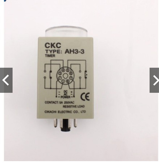 Rơ le thời gian Timer CKC AH3-3 220VAC 30S