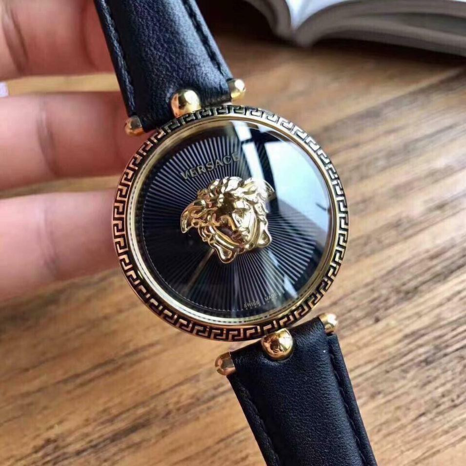 [SIÊU CHẤT] Đồng hồ nữ Versace dây da độc đáo [kèm ảnh thật]