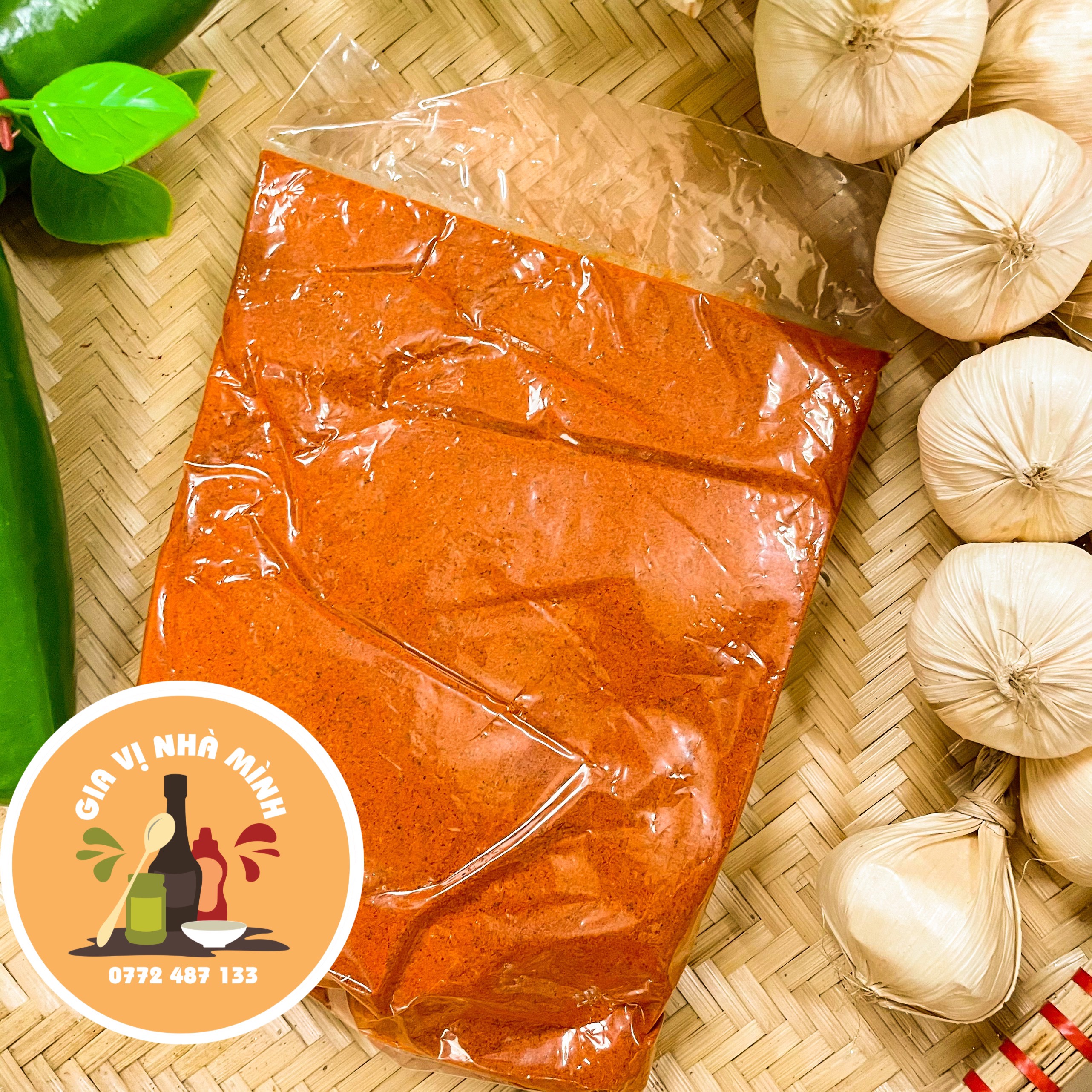 BỘT ỚT XAY NHIỄN TUẤN KIỆT 500GR