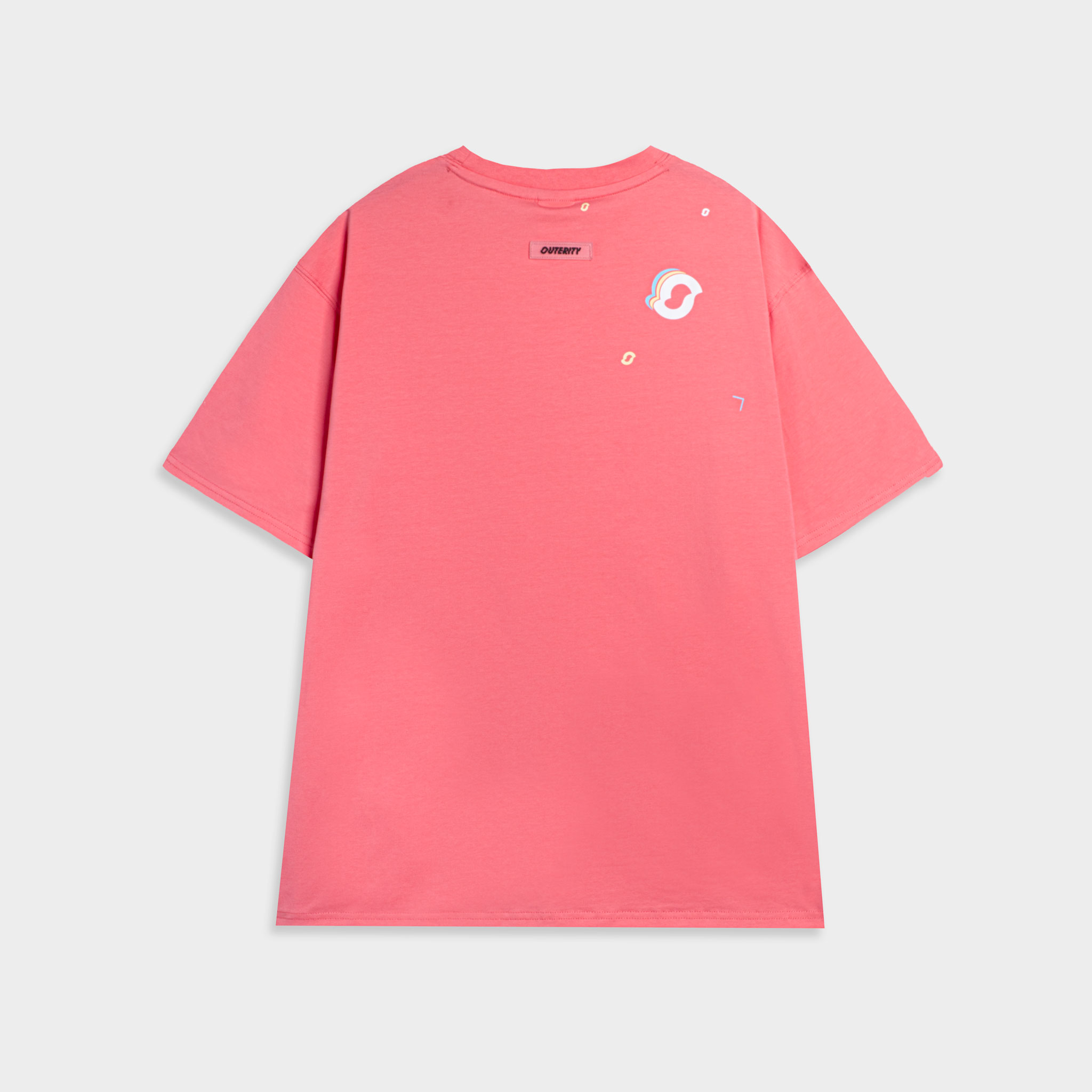 Áo thun Outerity Colorful Logo / Màu Hồng Đậm - ORP180