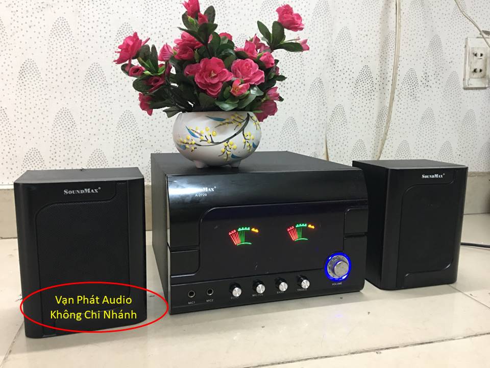 Loa SoundMax 2729 Có Màn Hình - qua sử dụng ( TẶNG DÂY 3.5 NGHE ĐIỆN THOẠI )