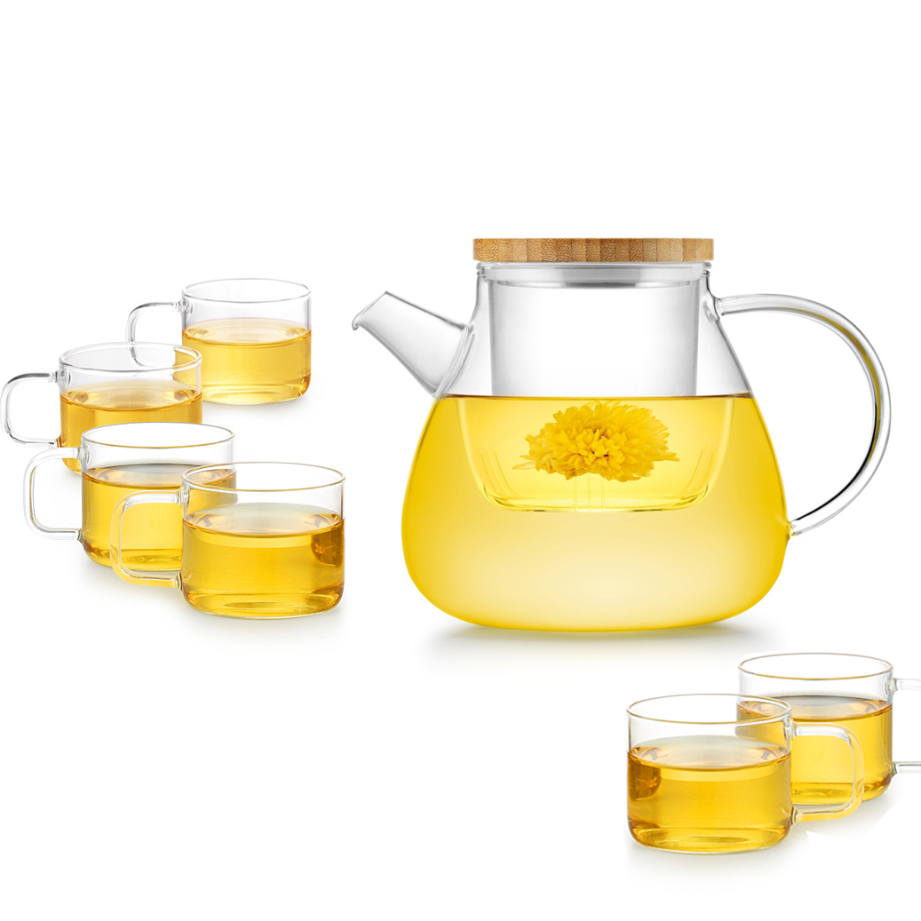 Bộ 6 tách trà thủy tinh Samadoyo CP09/6 100mL