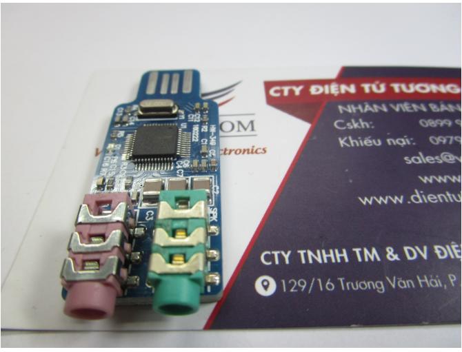 [HCM]Mạch Âm Thanh Cho Máy Tính CM108 USB
