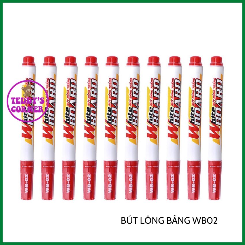 Combo 10 Cây Bút Lông Bảng WB02