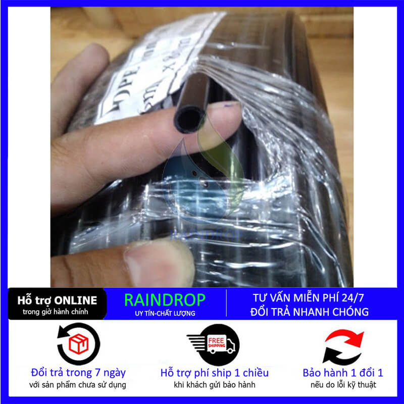10 mét Ống nhựa LDPE 6mm