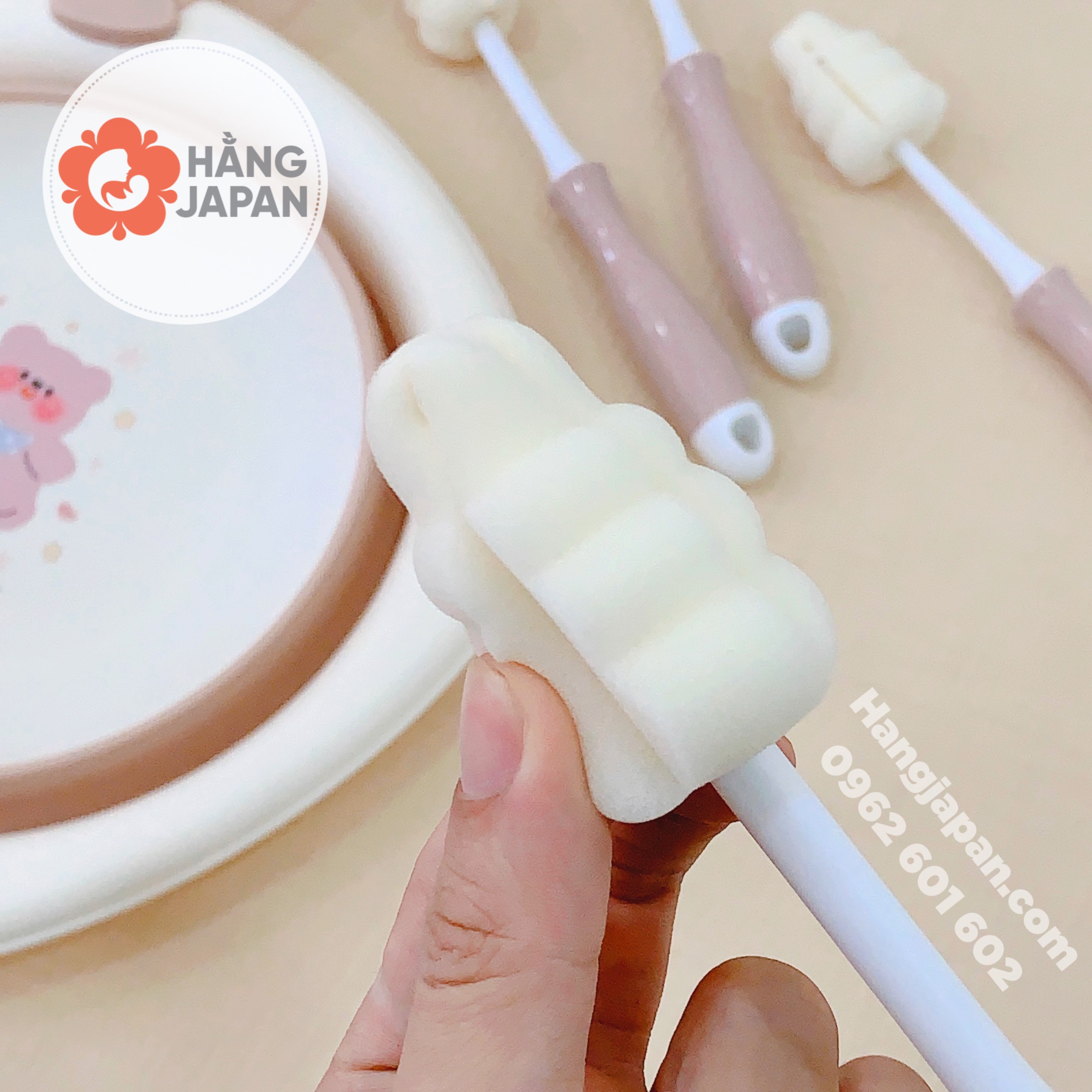 Cọ rửa bình Grosmimi cho bé ( 1 cái )