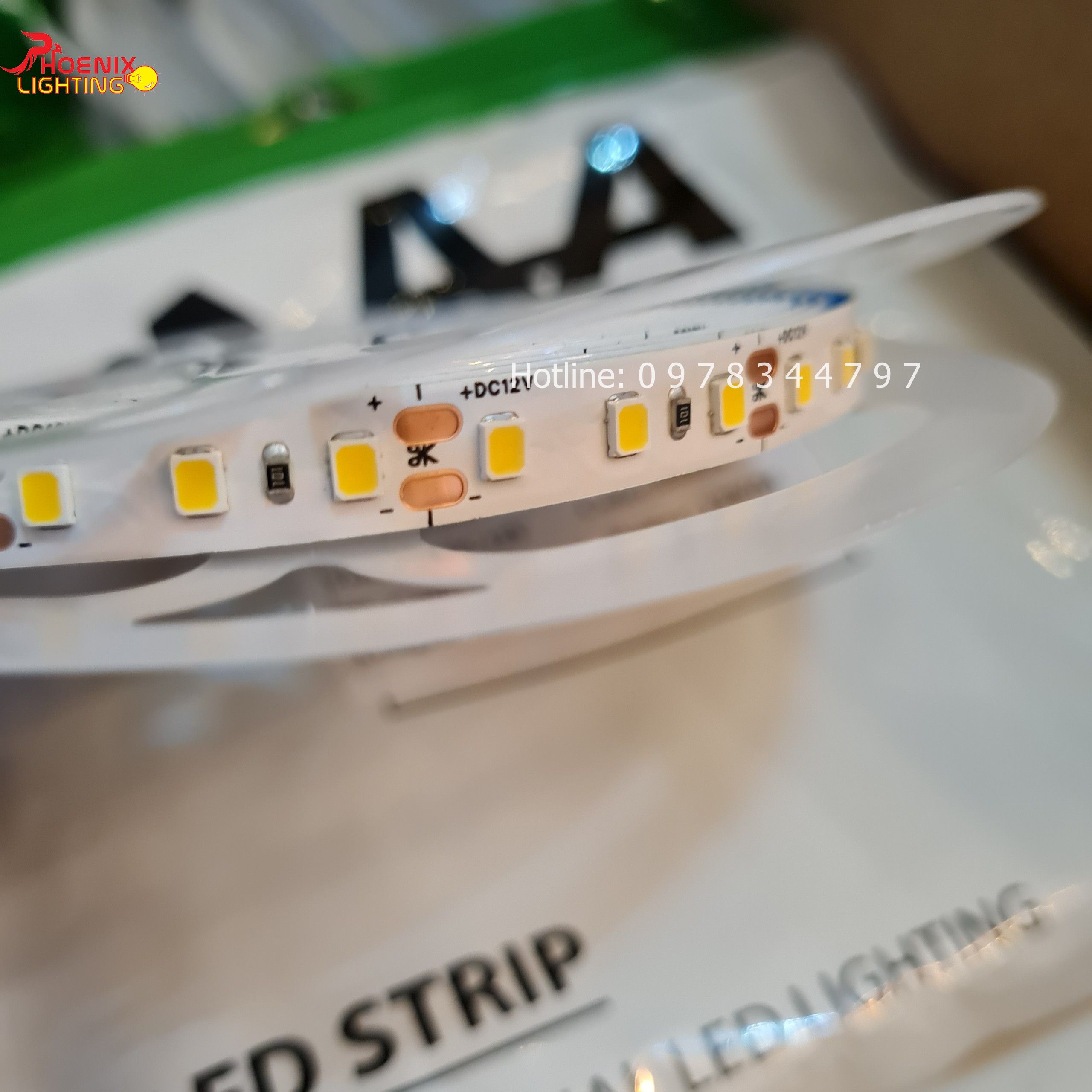LED DÁN 12V 2835, CUỘN LED DÁN 5 MÉT 600 LED SIÊU SÁNG