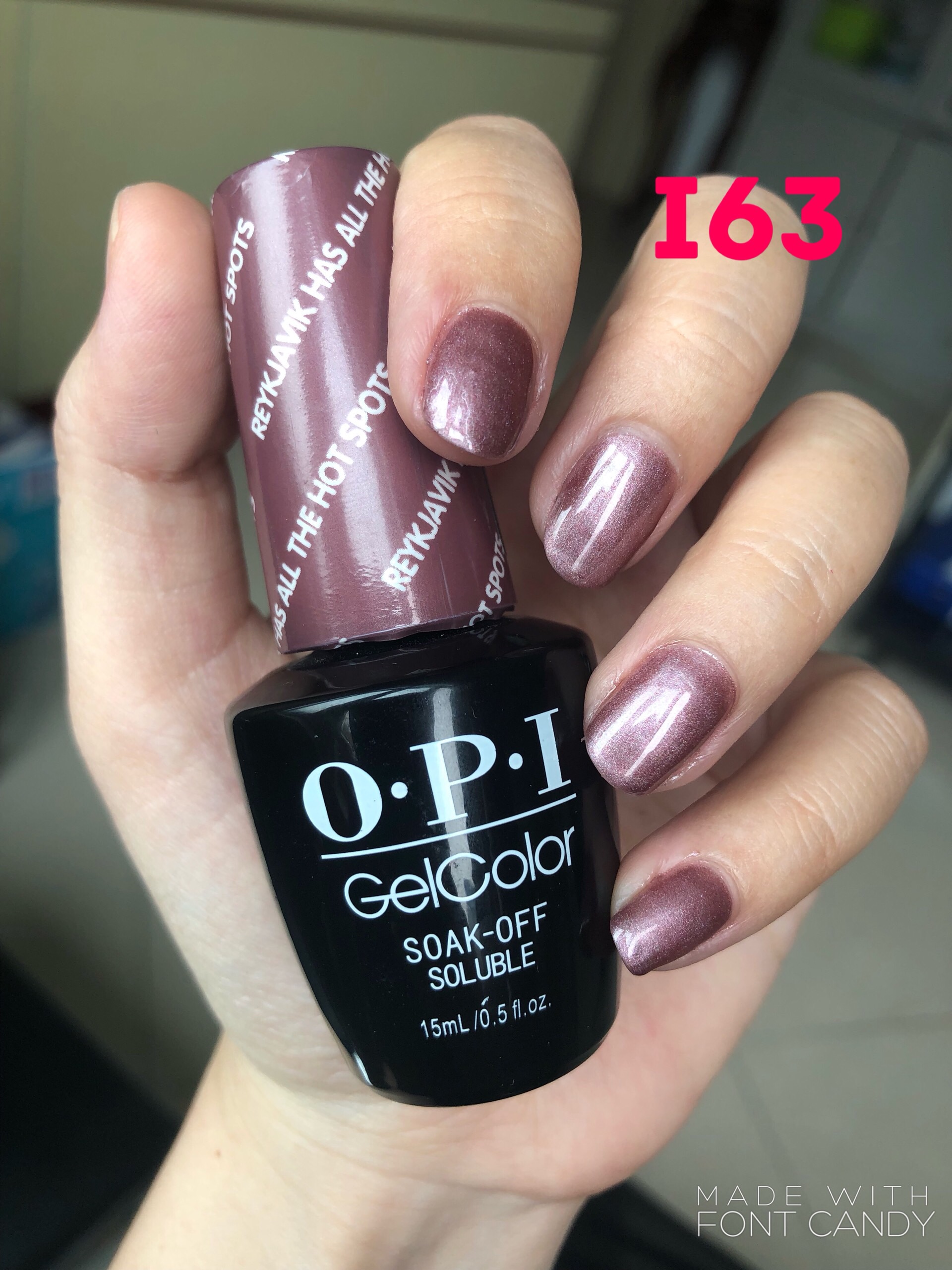 [HCM]Sale 50% Sơn Gel Hơ Máy Opi (GCi63)