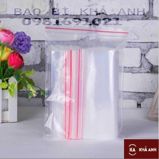 [HCM]1KG TÚI ZIP SỌC ĐỎ KHÁCH TỰ CHỌN SIZE - Nhiều size