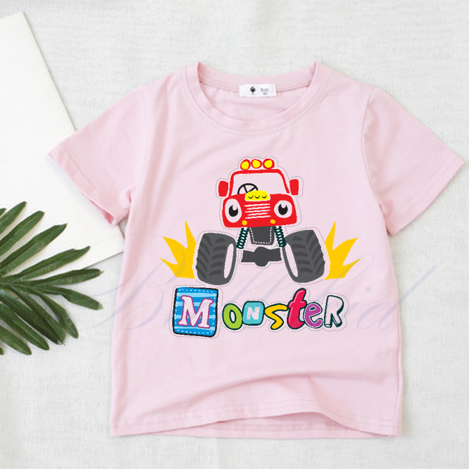 [HCM]áo thun  cho cả gia đình | size 5-90kg | monster |