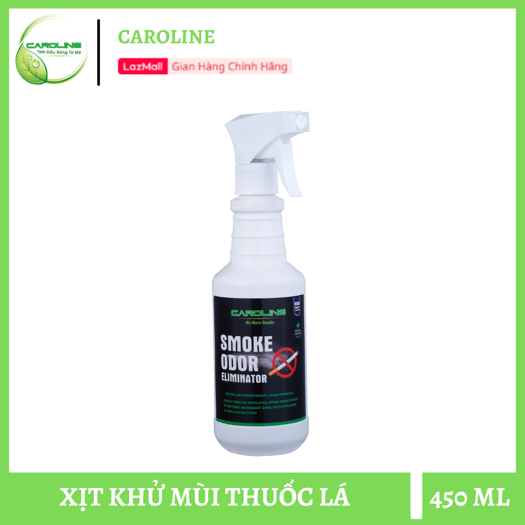 Xịt khử mùi khói thuốc lá Caroline