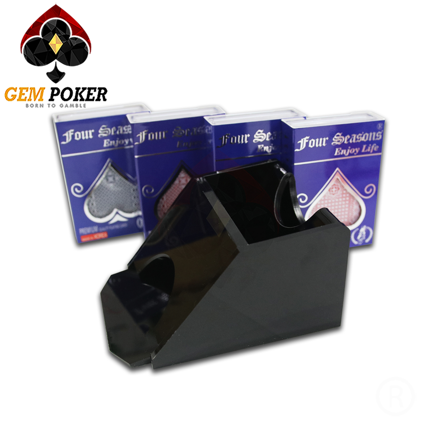 HỘP CHIA BÀI CARDSHOE 1 BỘ - ĐEN