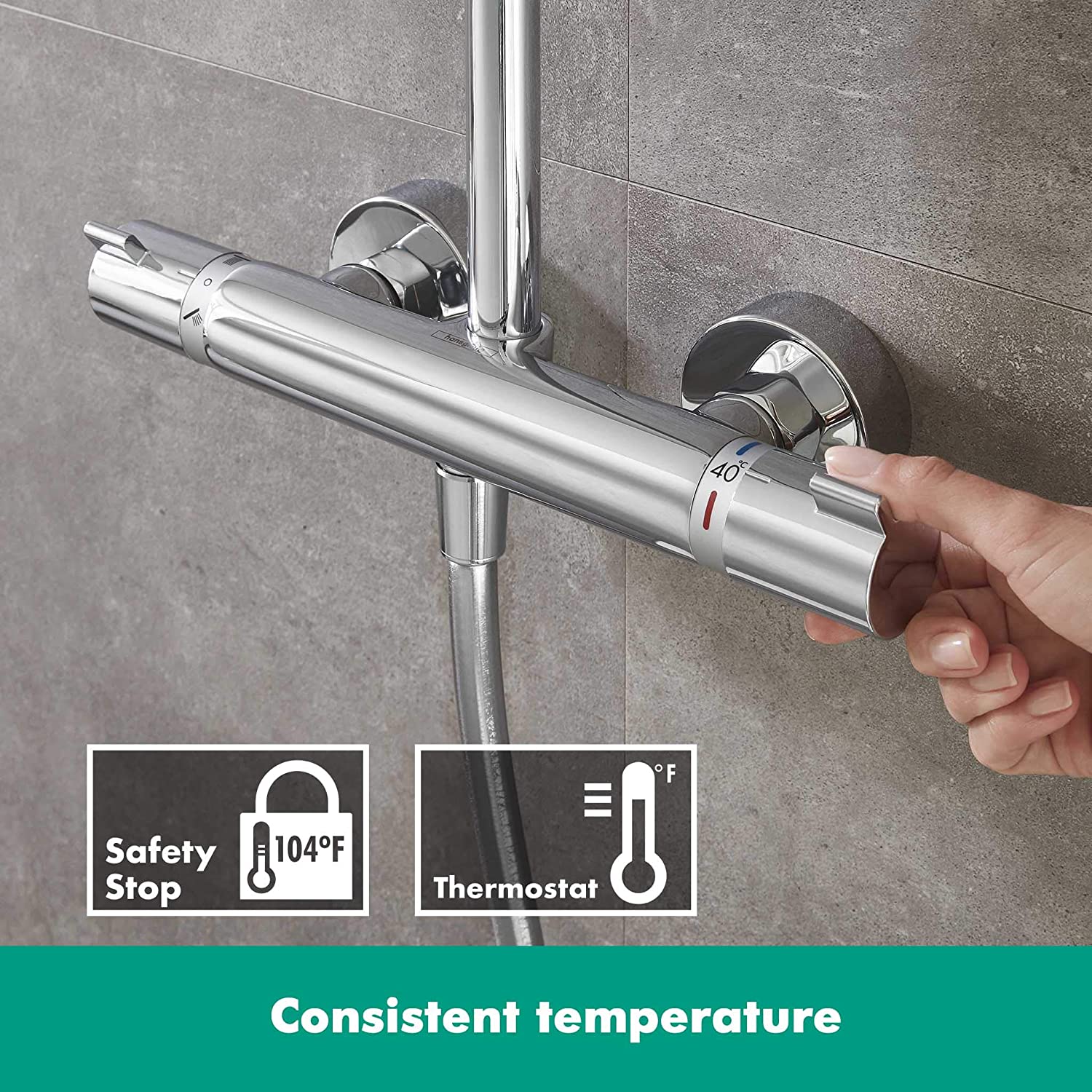 Sen cây Hansgrohe Crometta Showerpipe S 240 27267000
