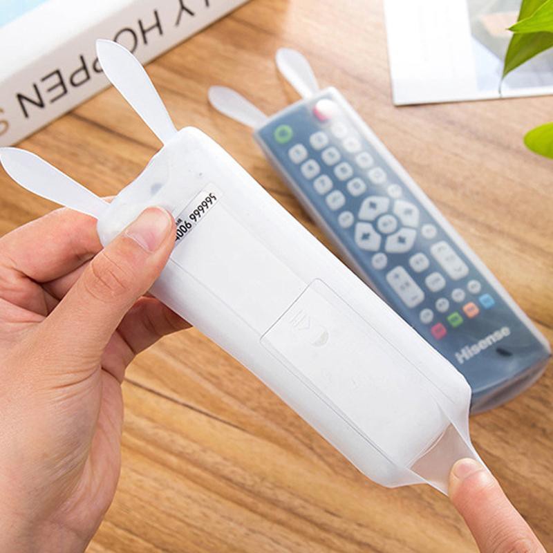 Bọc điều khiển remote tivi silicon tai thỏ