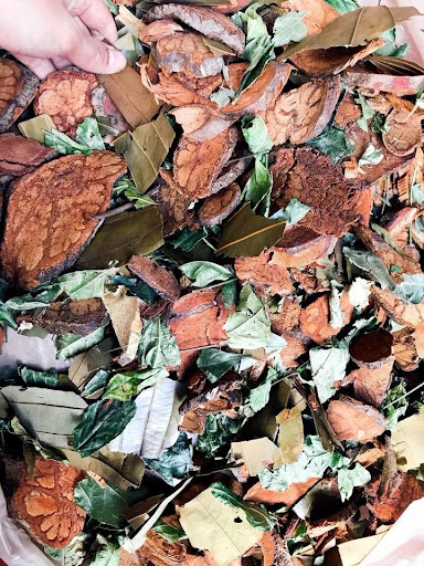 Lá tắm người Dao đỏ Sapa 1kg