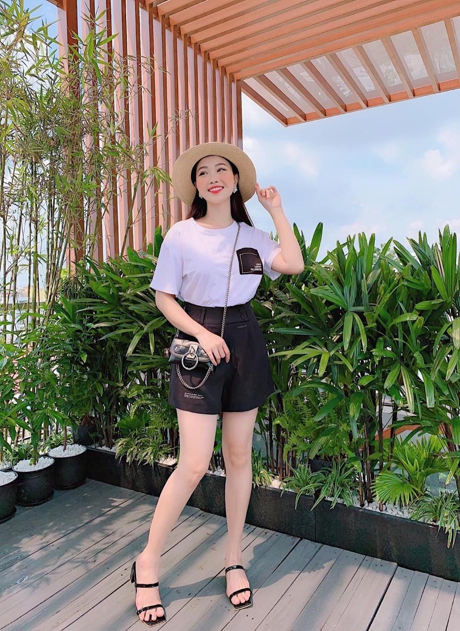 Sét Bộ Đùi Phối Màu Cực Tiểu Thư TTS0533