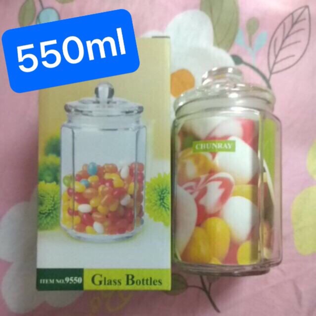 Lọ Thuỷ Tinh Nắp Xoáy 9550