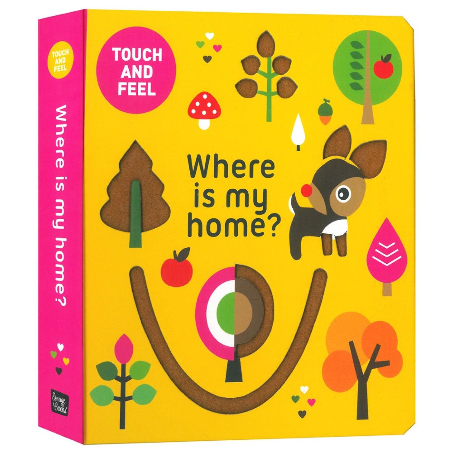 [Đồ chơi cho bé] Bộ sờ chạm Touch and Feel - Where is ....?
