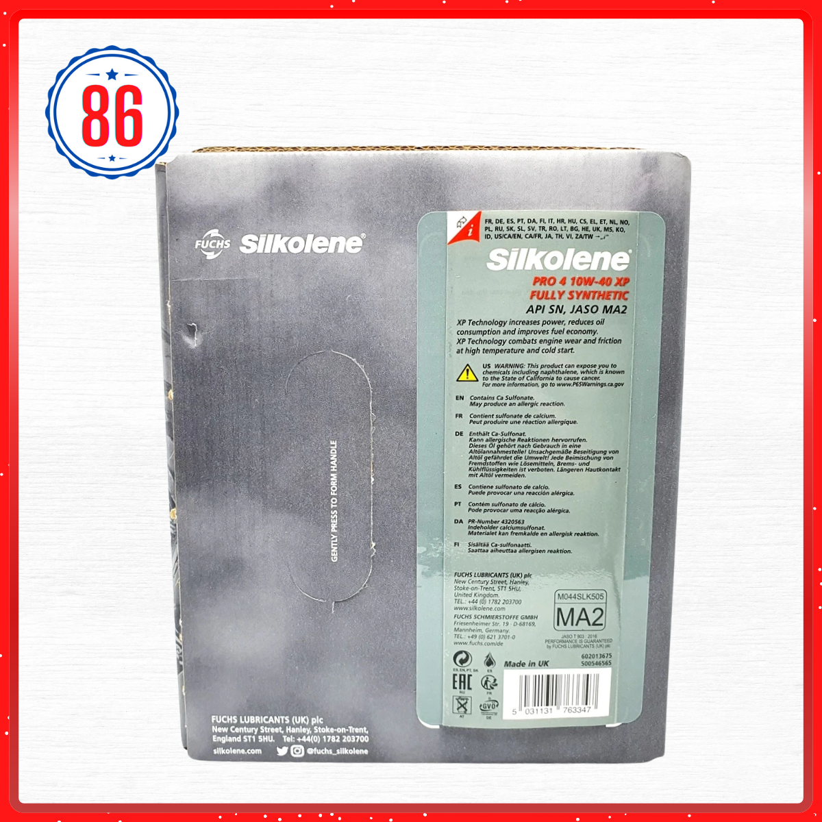 [HCM]NHỚT SIÊU CAO CẤP FUCHS SILKOLENE PRO 4 10W40 4L