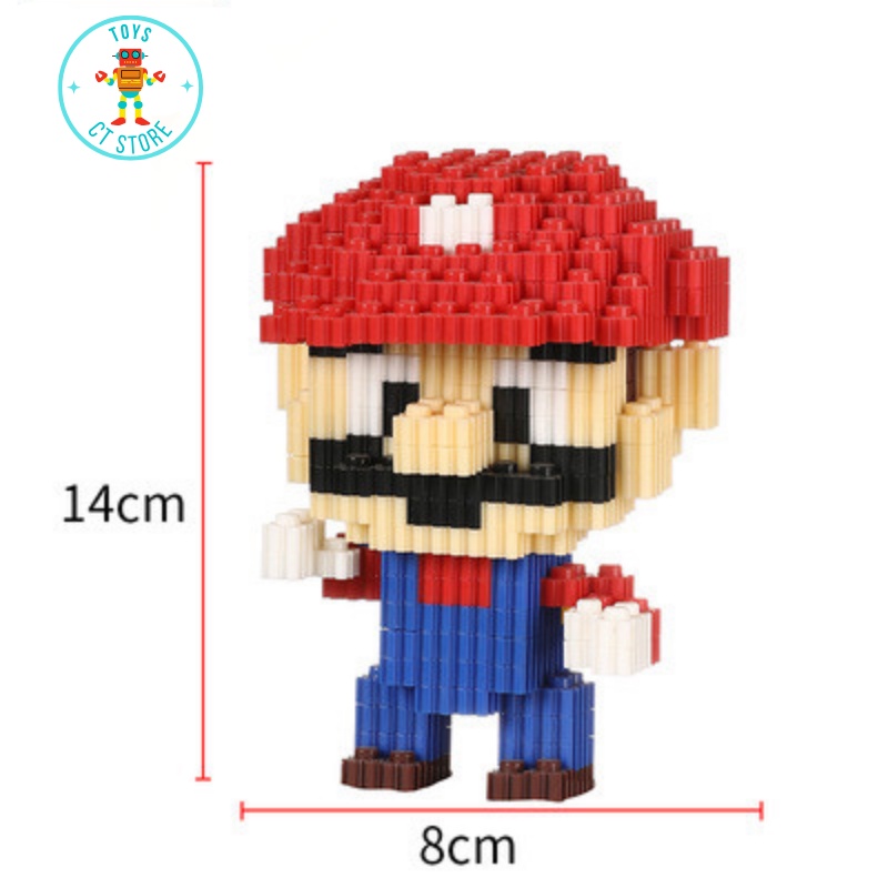 Mô hình CT Store Toys lắp ráp động vật và các nhân vật hoạt hình đáng yêu cho bé