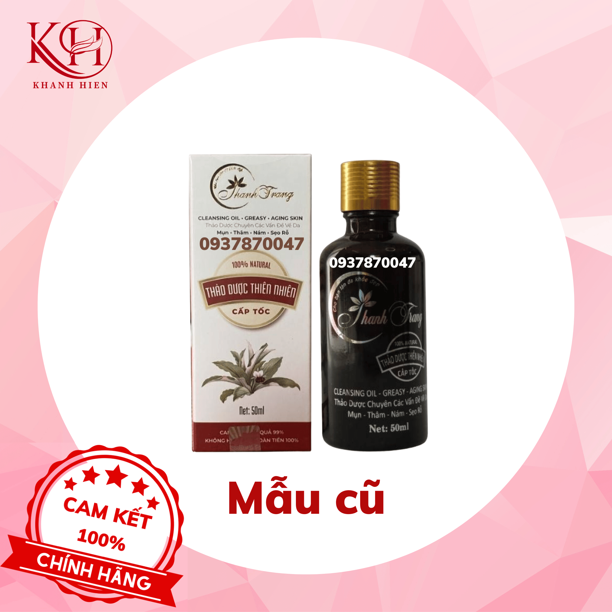 [HCM]Linh Chi Vi Mụn Tái Tạo Da Cấp Tốc Thanh Trang