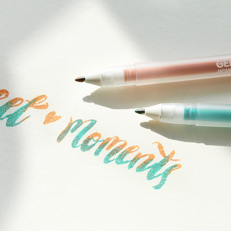[HCM]BÚT GEL SAKURA GELLY ROLL STARDUST (BÚT NHŨ ÁNH SAO CHỌN MÀU)