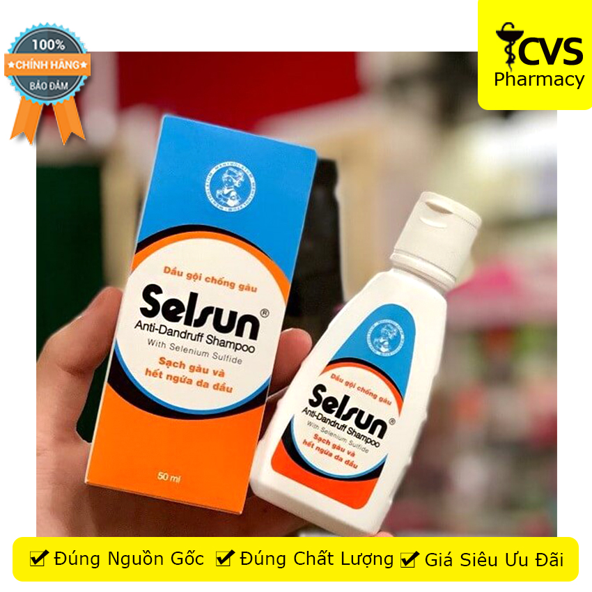Dầu gội chống gàu Selsun Anti-Dandruff Shampoo - cvspharmacy