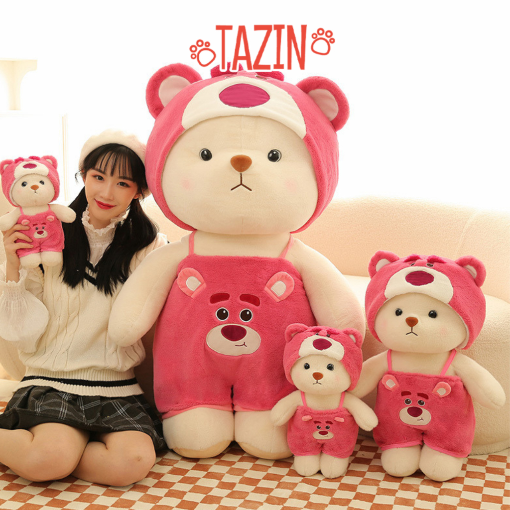 ấu bông Lena mặc đồ Cosplay Gấu dâu