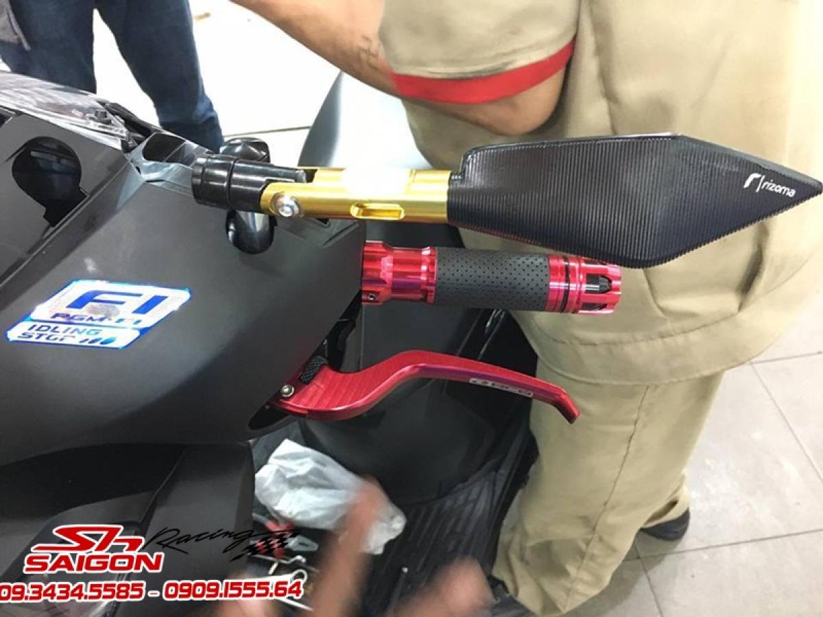 [ 1 Cái bên trái ] Gương 5 cạnh Rizoma