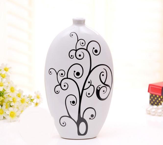 Bộ 2 bình gốm sứ A036