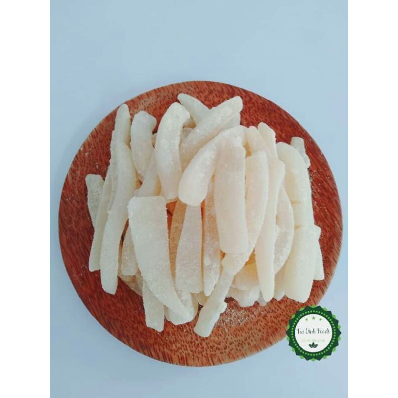 Mứt Dừa Sáp Loại 2 Mứt Ngắn
